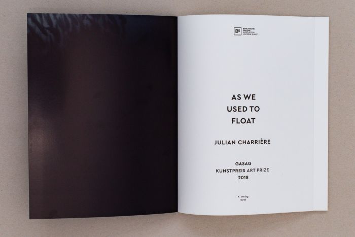 abenteuerdesign for Julian Charrière | Julian Charrière – As we Used to Flow